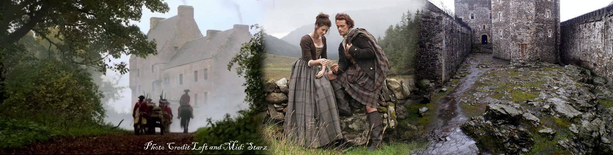 Outlander TV Tours of Starz filming locations in Scotland